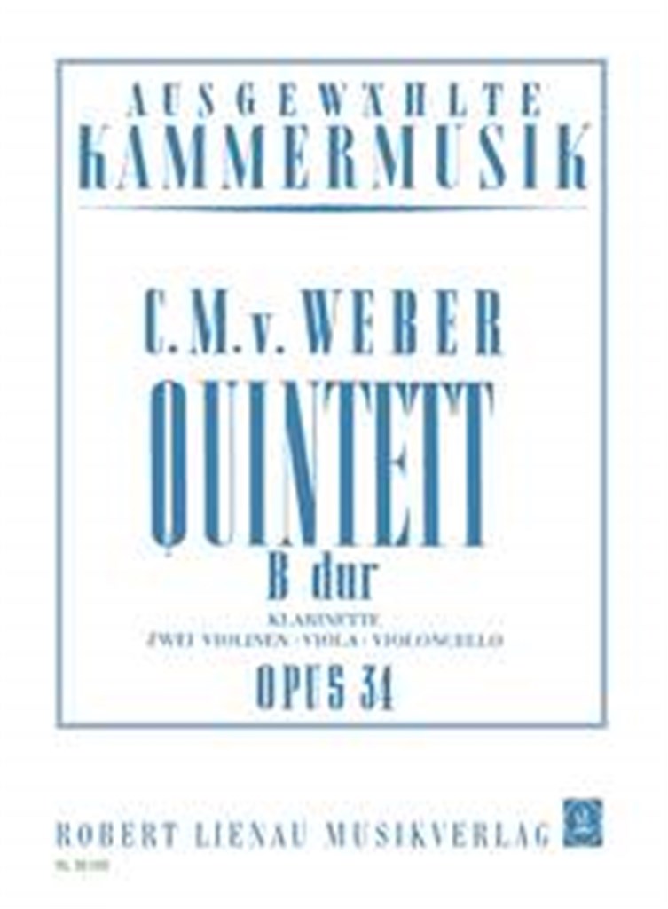 Quintett B-Dur op. 34